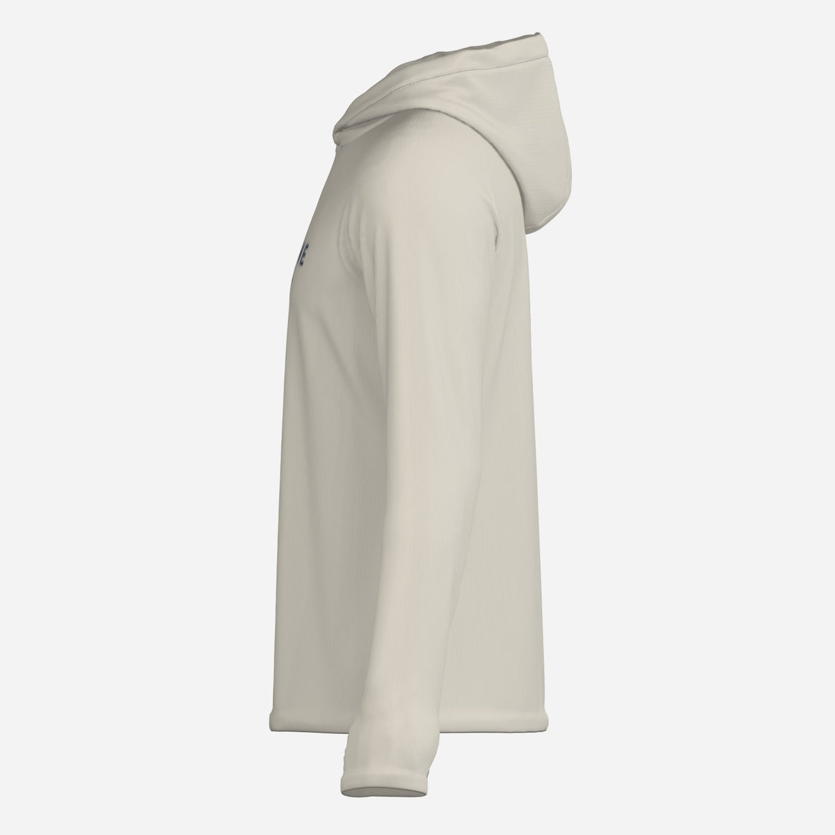 Saltline Driftwood Sand UPF 50+ sun hoodie side view