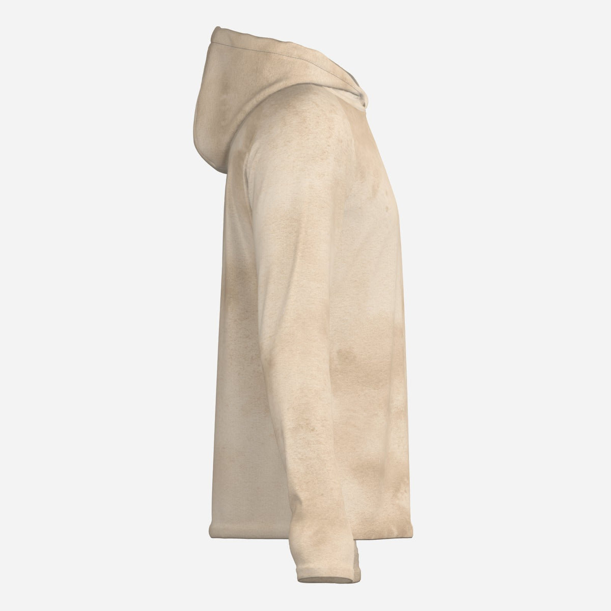 Saltline Sun-Bleached Sand UPF 50+ sun hoodie opposite side view
