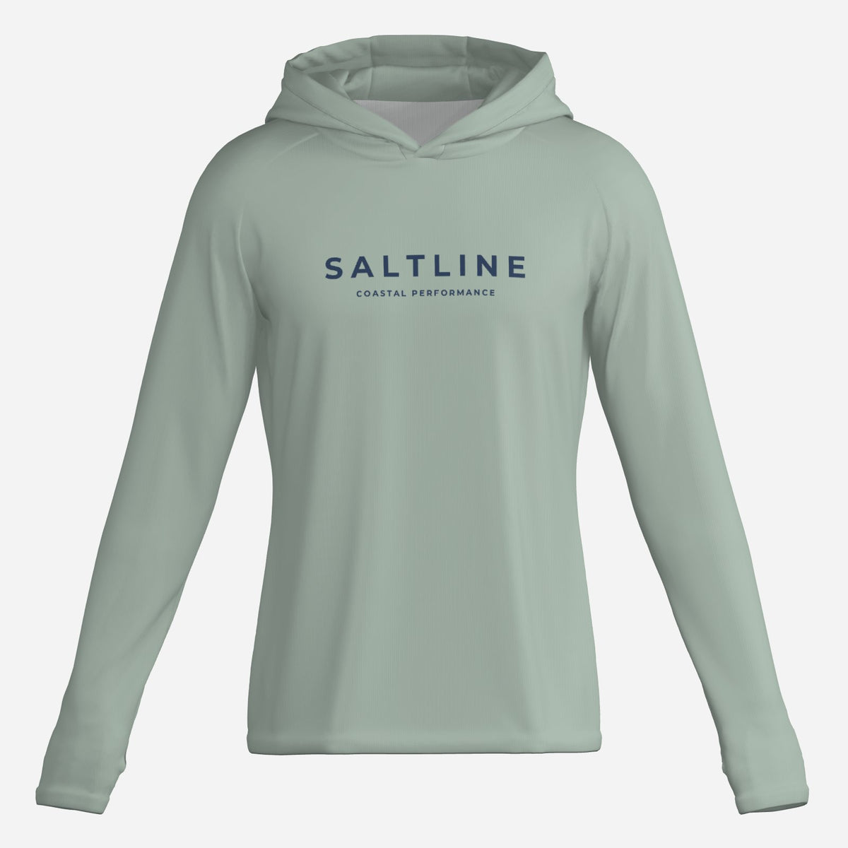 Saltline Sea Salt UPF 50+ sun hoodie front view