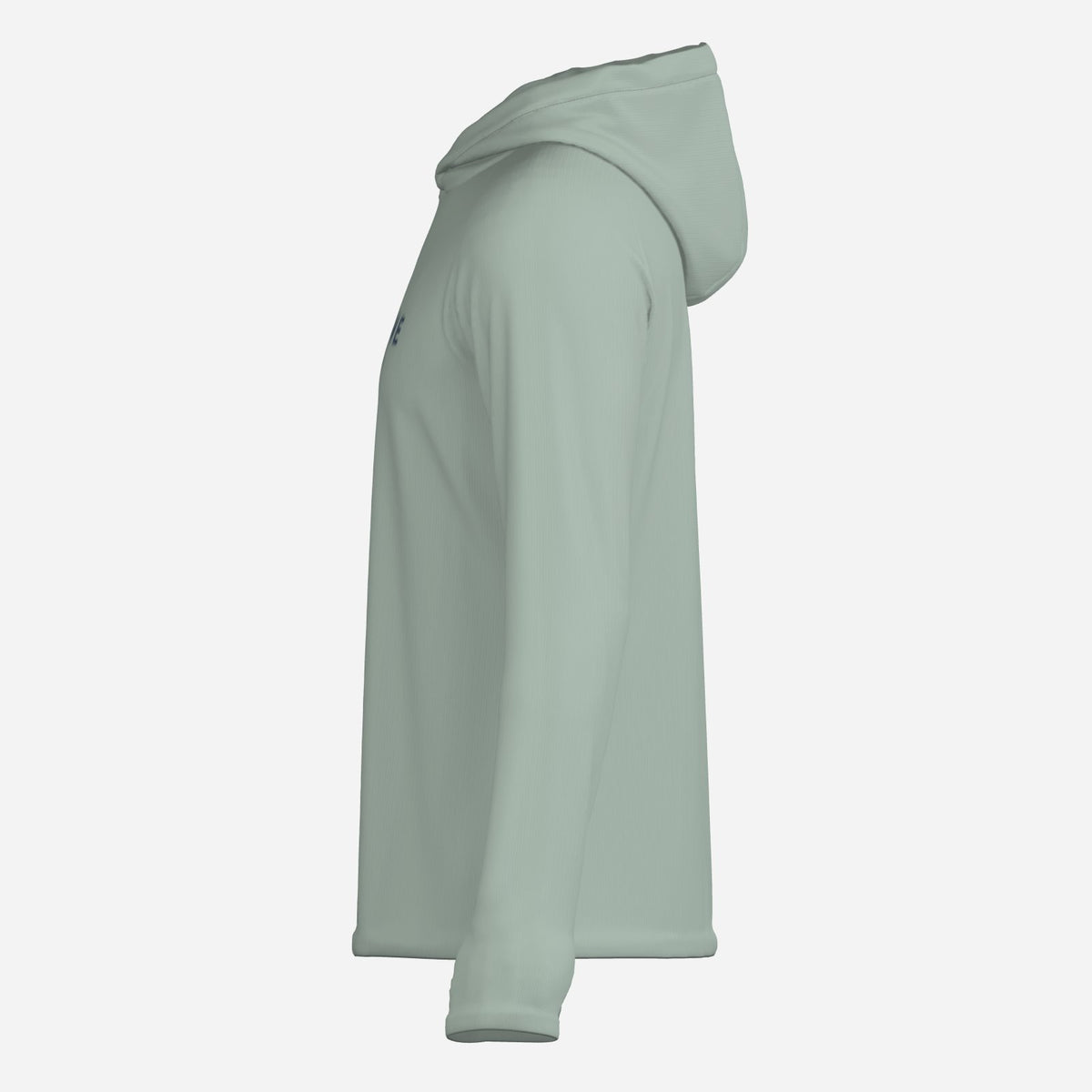 Saltline Sea Salt UPF 50+ sun hoodie side view