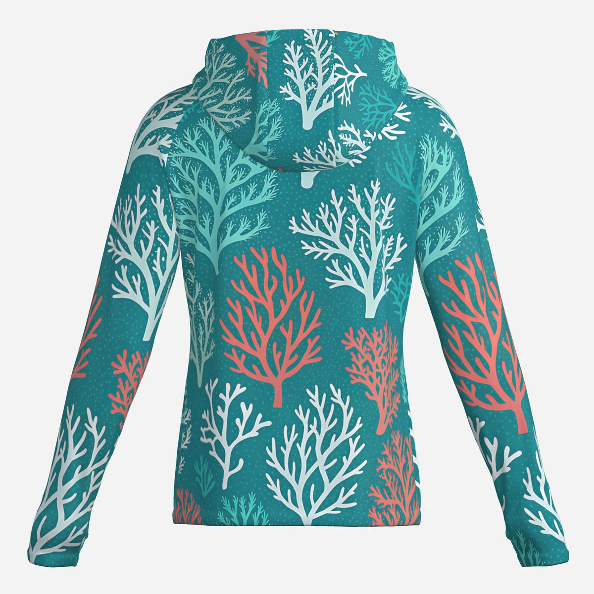 Saltline Key Largo UPF 50+ sun hoodie back view
