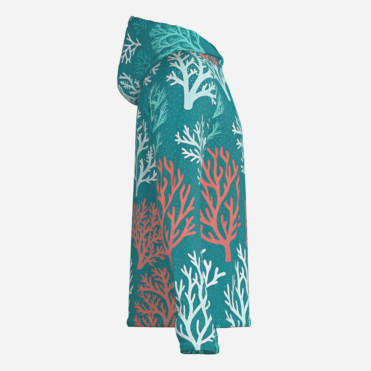Saltline Key Largo UPF 50+ sun hoodie opposite side view