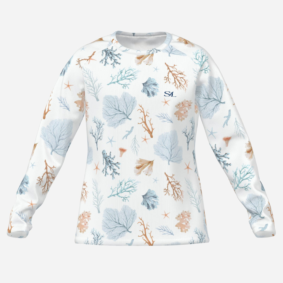 Seaside Coral Sun Shirt, product view 3