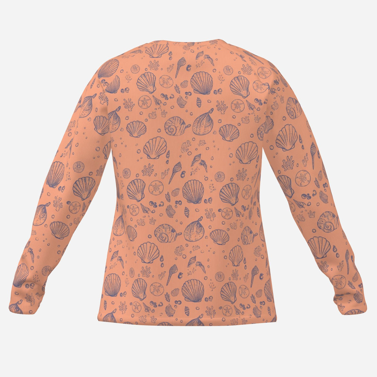 Sunset Shores long-sleeve crew-neck sun shirt, product view 4