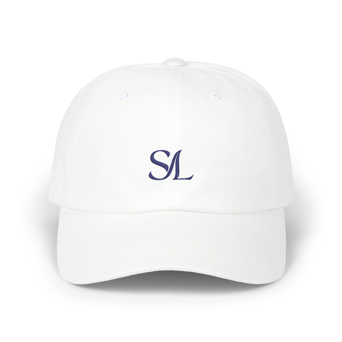 Coastal White Logo Cap, front view